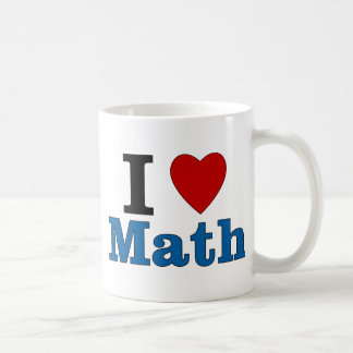 Taza De Café Amo las matemáticas
