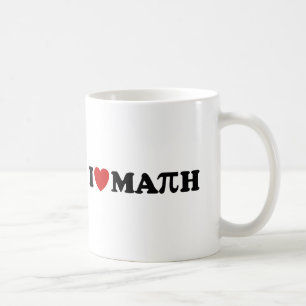 Taza De Café Amo las matemáticas