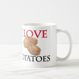 Taza De Café Amo las patatas
