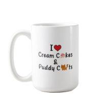Amo las tartas de crema y los gatos mimosos