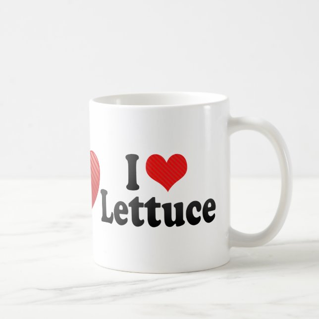Taza De Café Amo lechuga (Derecha)