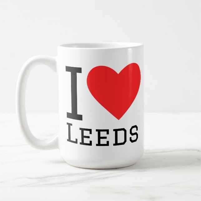 Taza De Café Amo Leeds (Izquierda)