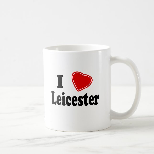 Taza De Café Amo Leicester (Derecha)