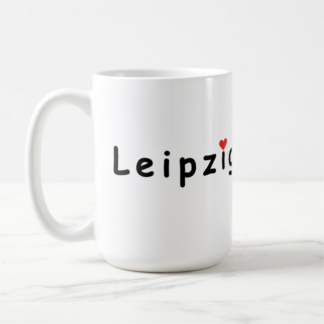 Taza De Café Amo Leipzig (Izquierda)