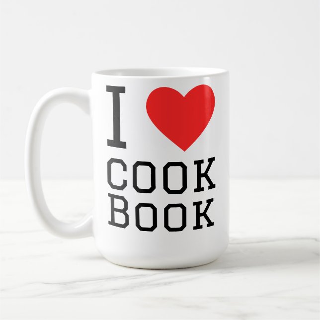 Taza De Café Amo libro de cocina (Izquierda)