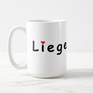 Taza De Café Amo Lieja