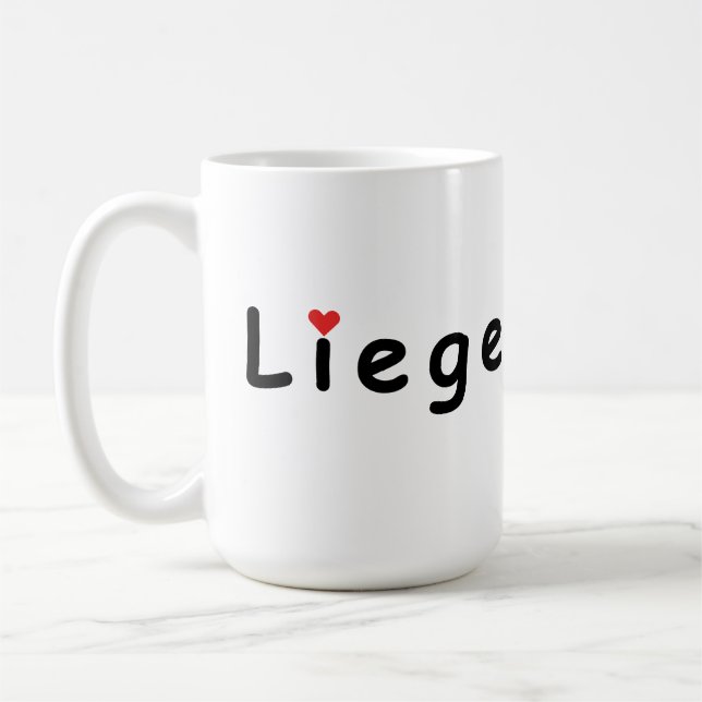 Taza De Café Amo Lieja (Izquierda)