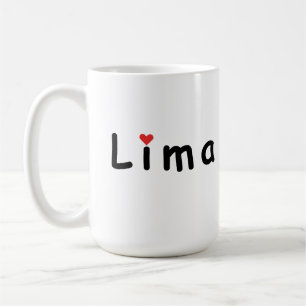 Taza De Café Amo Lima Perú