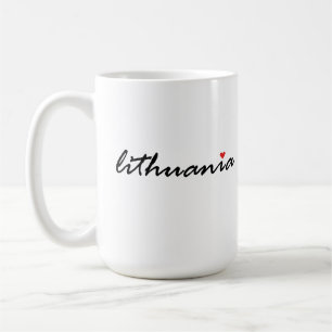 Taza De Café Amo Lituania