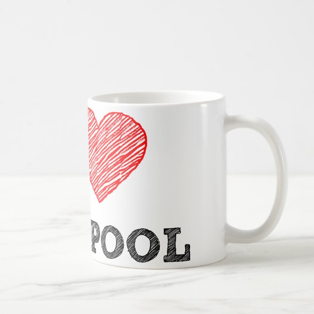 Taza De Café Amo Liverpool (Derecha)