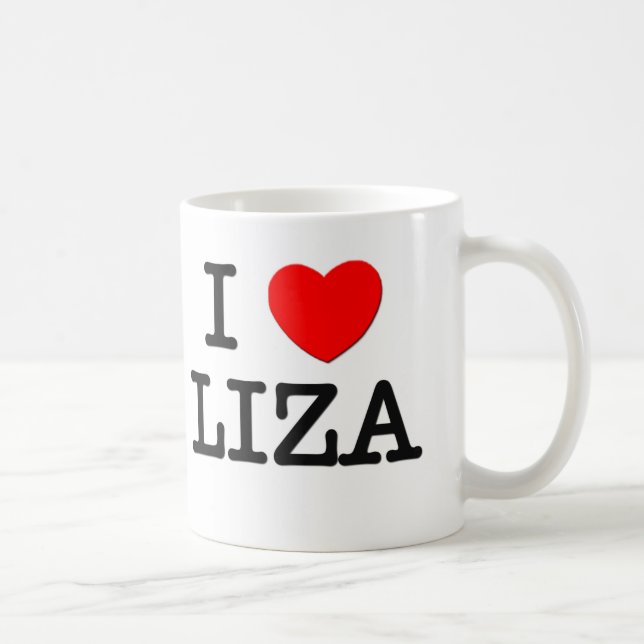 Taza De Café Amo Liza (Derecha)