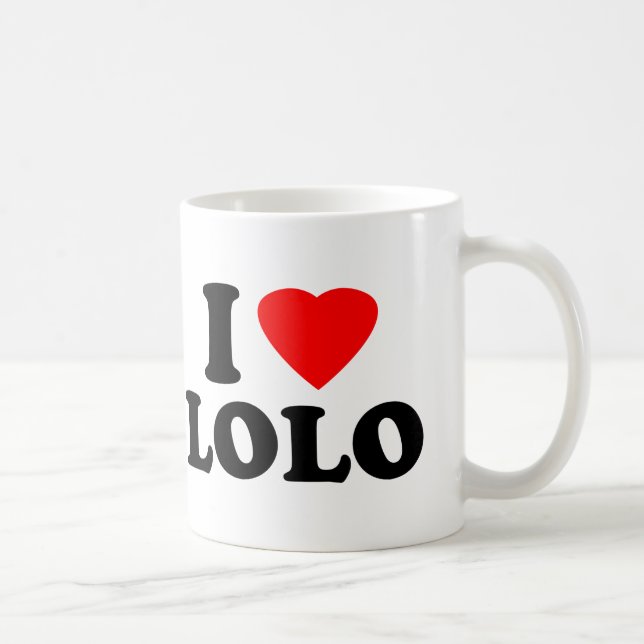 Taza De Café Amo Lolo (Derecha)