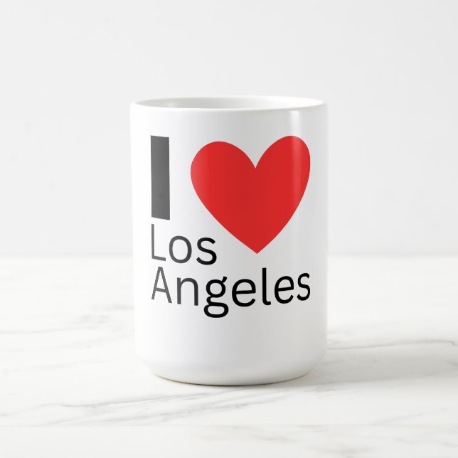 Taza De Café Amo Los Ángeles (Centro)