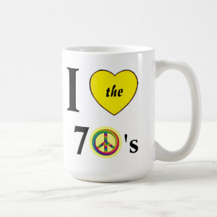Taza De Café Amo los años 70