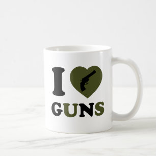 Taza De Café Amo los armas