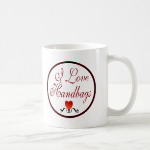 Taza De Café Amo los bolsos