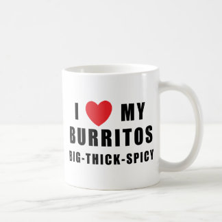 Taza De Café Amo los Burritos