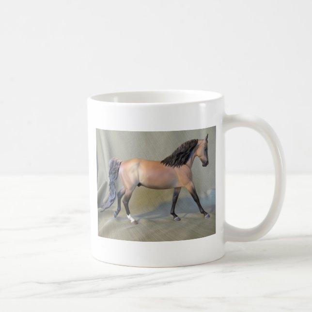 Taza De Café ¡Amo los caballos modelo! (Derecha)