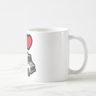 Taza De Café ¡Amo los camiones de la comida!