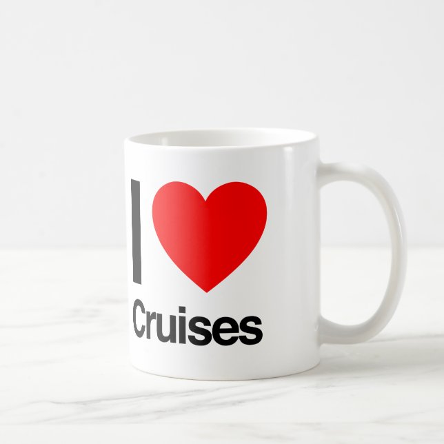 Taza De Café amo los cruceros (Derecha)