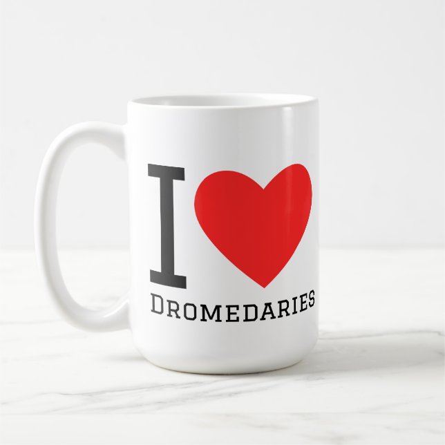 Taza De Café Amo los dromedarios (Izquierda)