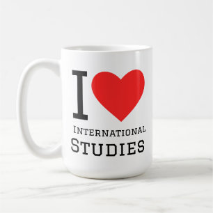 Taza De Café Amo los estudios internacionales
