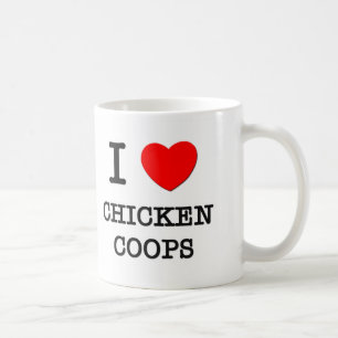 Taza De Café Amo los gallineros de pollo