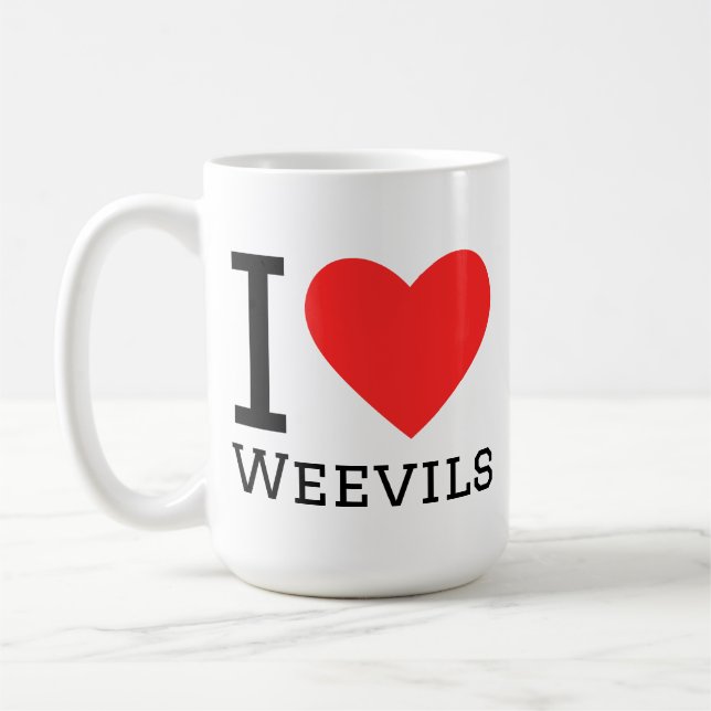Taza De Café Amo los gorgojos (Izquierda)