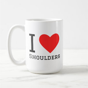 Taza De Café Amo los hombros