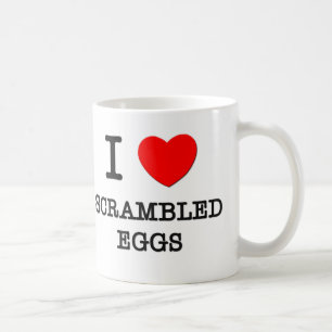 Taza De Café Amo los huevos revueltos