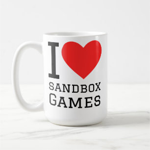 Taza De Café Amo los juegos de arena