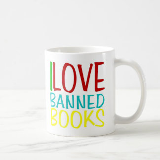 Taza De Café Amo los libros prohibidos