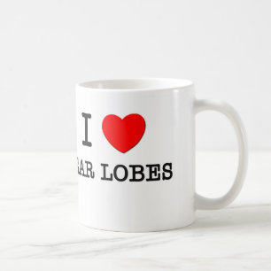 Taza De Café Amo los lóbulos de oído