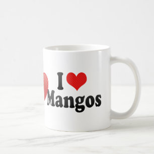 Taza De Café Amo los mangos
