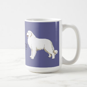 Taza De Café Amo los mis grandes Pirineos