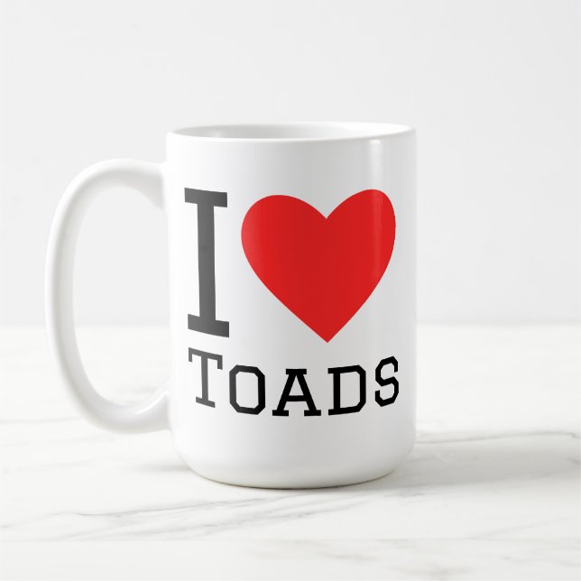Taza De Café Amo los sapos (Izquierda)