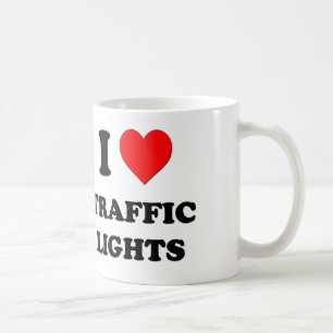 Taza De Café Amo los semáforos
