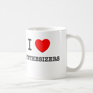 Taza De Café Amo los sintetizadores