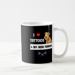 Taza De Café Amo Los Tatuajes Y Mi Padre Bo, Un Perro Terrier I