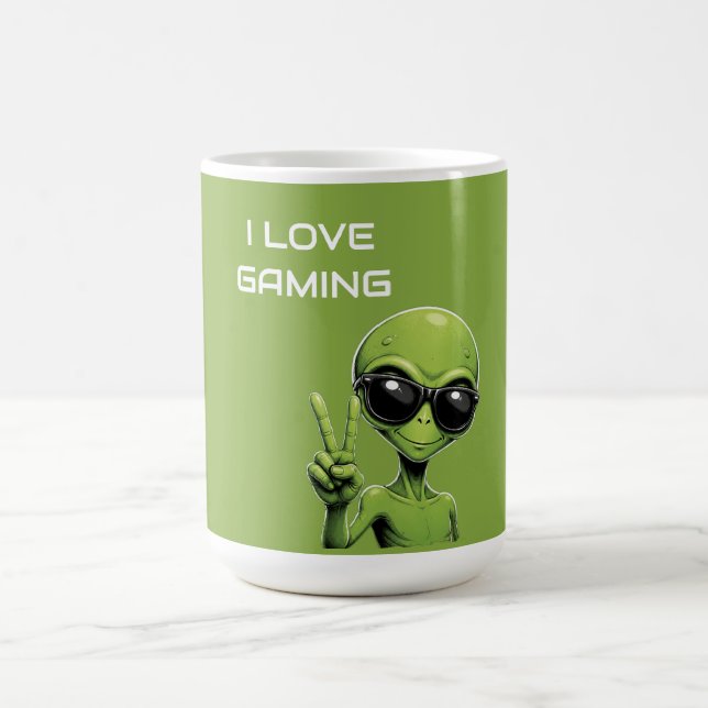 Taza De Café Amo los videojuegos (Centro)