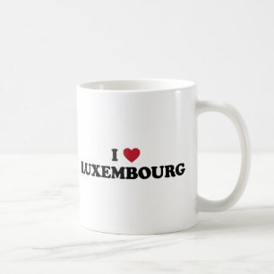 Taza De Café Amo Luxemburgo