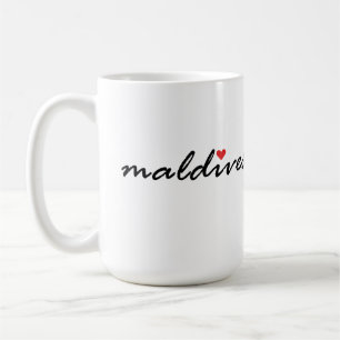 Taza De Café Amo Maldivas