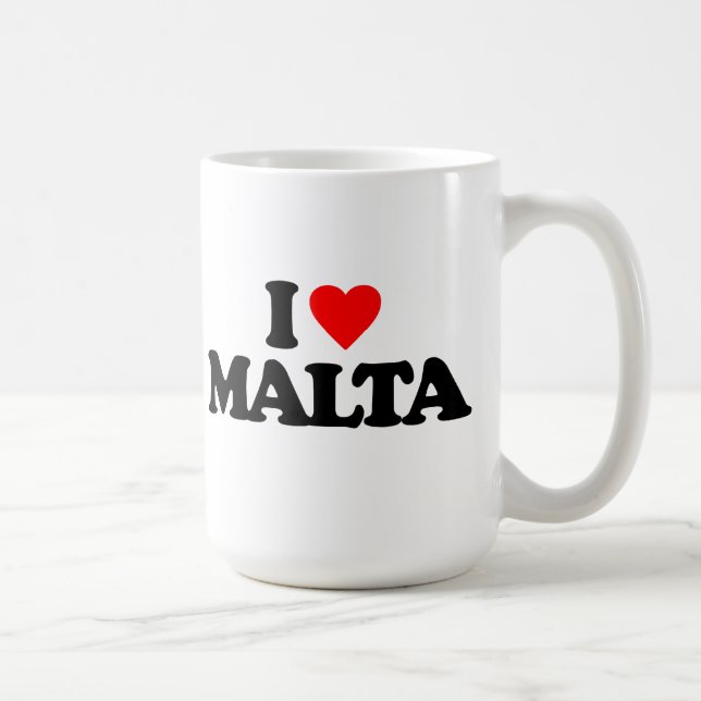 TAZA DE CAFÉ AMO MALTA (Derecha)