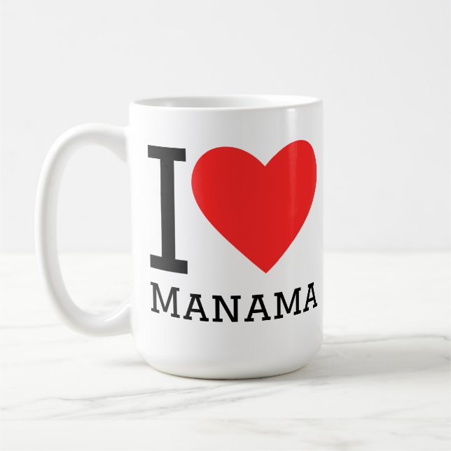Taza De Café Amo manama (Izquierda)