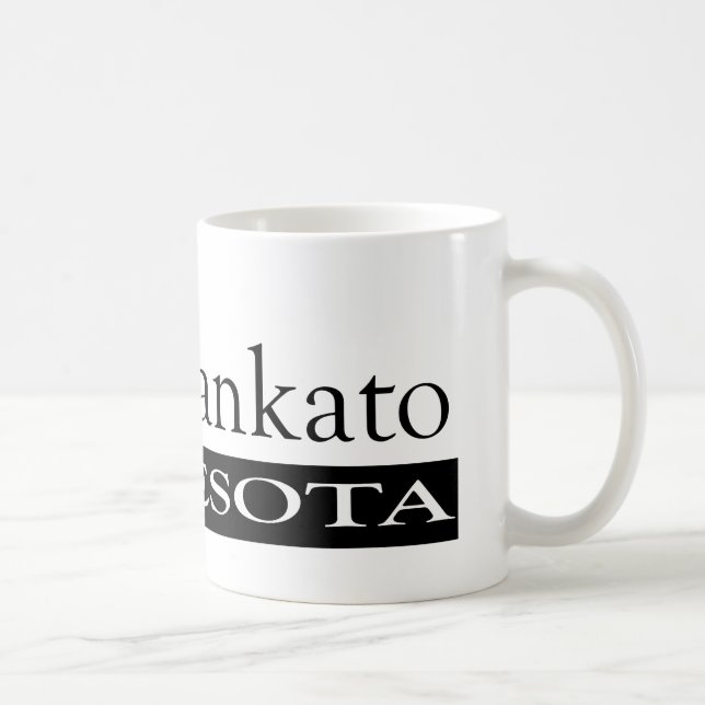 Taza De Café Amo Mankato Minnesota (Derecha)