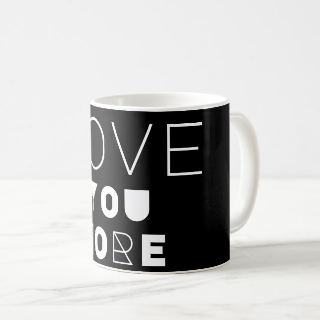 Taza De Café AMO MÁS BOMBA DE Diseño (Anverso derecho)