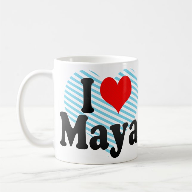 Taza De Café Amo maya (Izquierda)