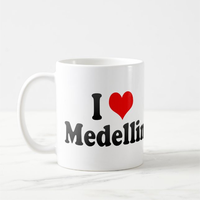 Taza De Café Amo Medellin, Colombia (Izquierda)