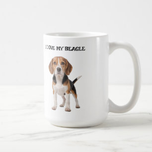 Taza De Café Amo Mi Beagle