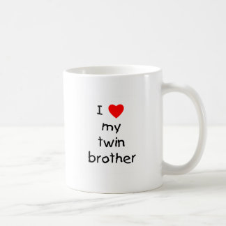 Taza De Café Amo mi Brother gemelo